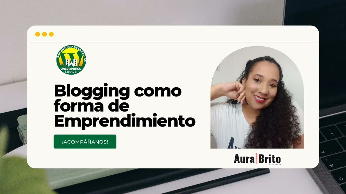 Ya comenzando el WordPress Meetup sobre #blogging 

¡Allá nos vemos!

buff.ly/3SknwXn