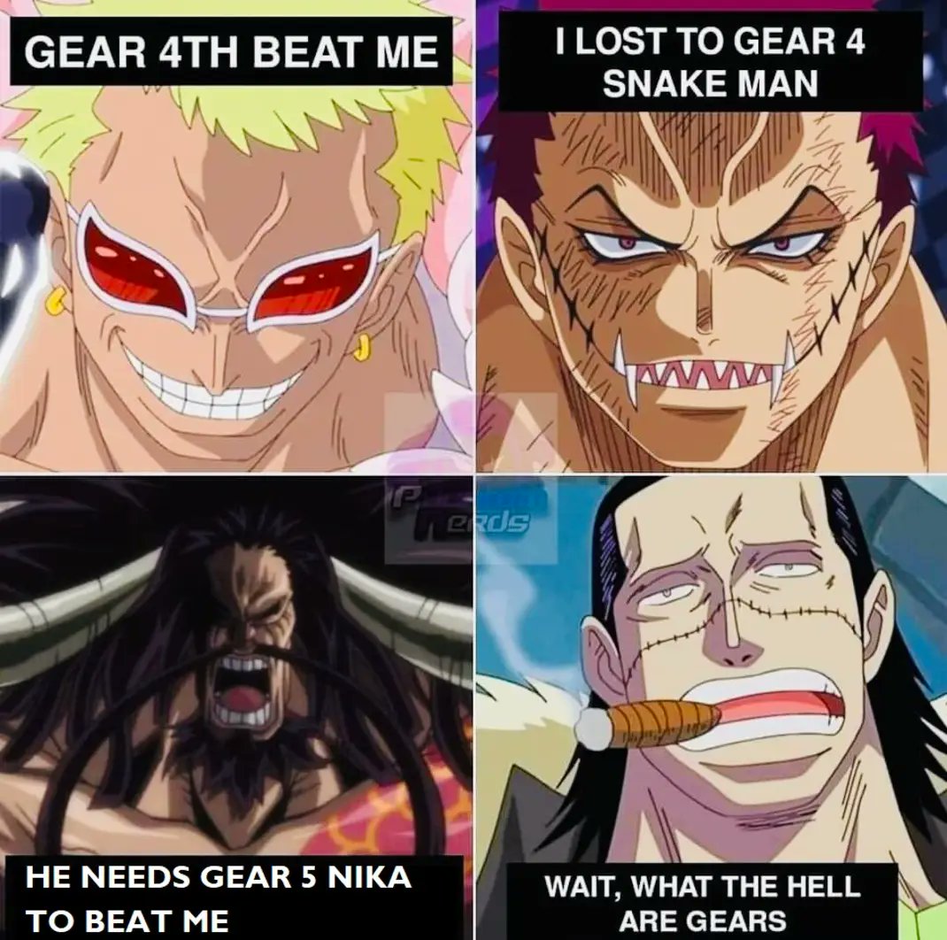 LUFFY NO GEAR 5 MEMES 