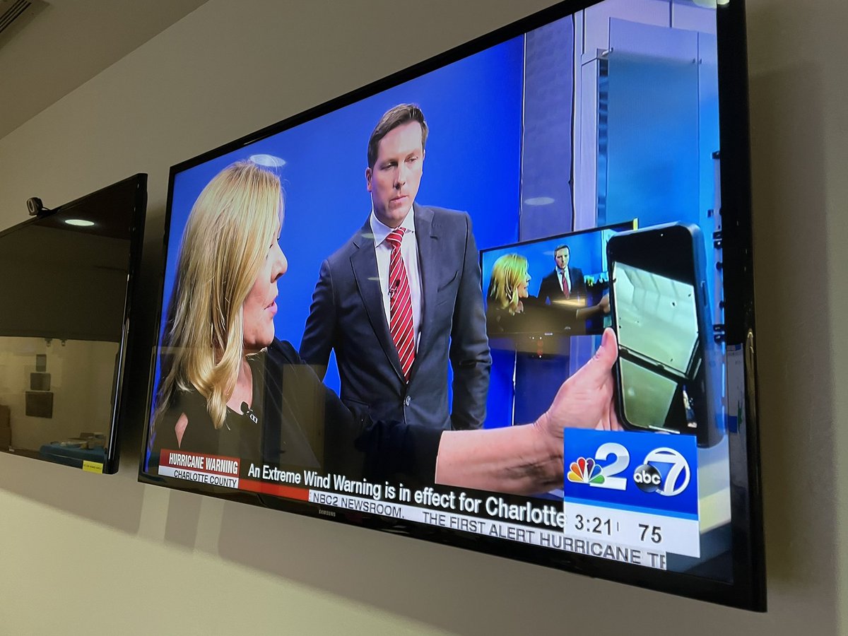 An absolutely heartbreaking moment on @NBC2 just now. Kellie Burns and Rob Duns were talking to a family as water rises in their home. We’re working to get that family help. 

This is absolutely heartbreaking for our Southwest Florida community.