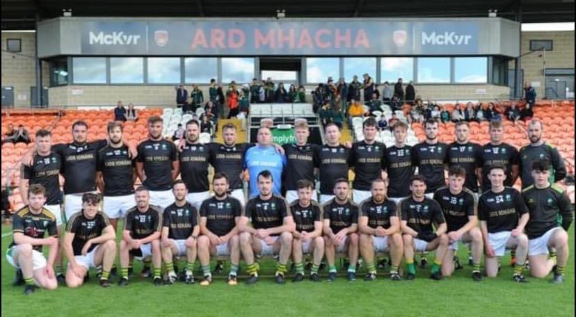 JFC Championship Final - Sunday 9th October @ 4.15pm in Athletic Grounds Armagh. 

If you would like to sponsor a good luck sign to support the team please send your name to Shirlie or Siofra ASAP.  

Family signs = £30
Business signs = £50. 

Go raibh maith agat.