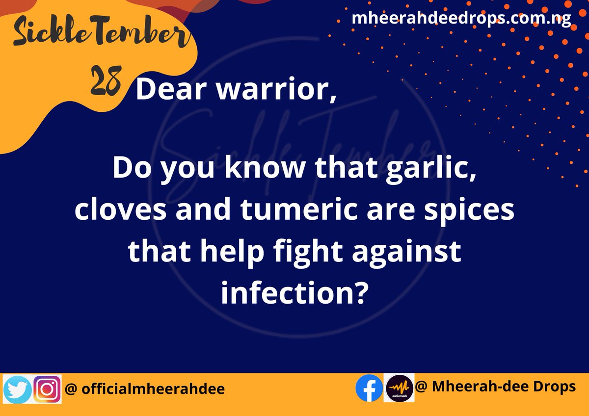 mheerahdeedrops's tweet photo. They are antibiotics you should ensure never go out of stock in your kitchen!
#SickleCellAwarenessMonth
#antibiotics
#SickleTember
@DayoAmusa #KWAVETRANSTV2022 #daddyyankeechile https://t.co/5FXfkySLP7