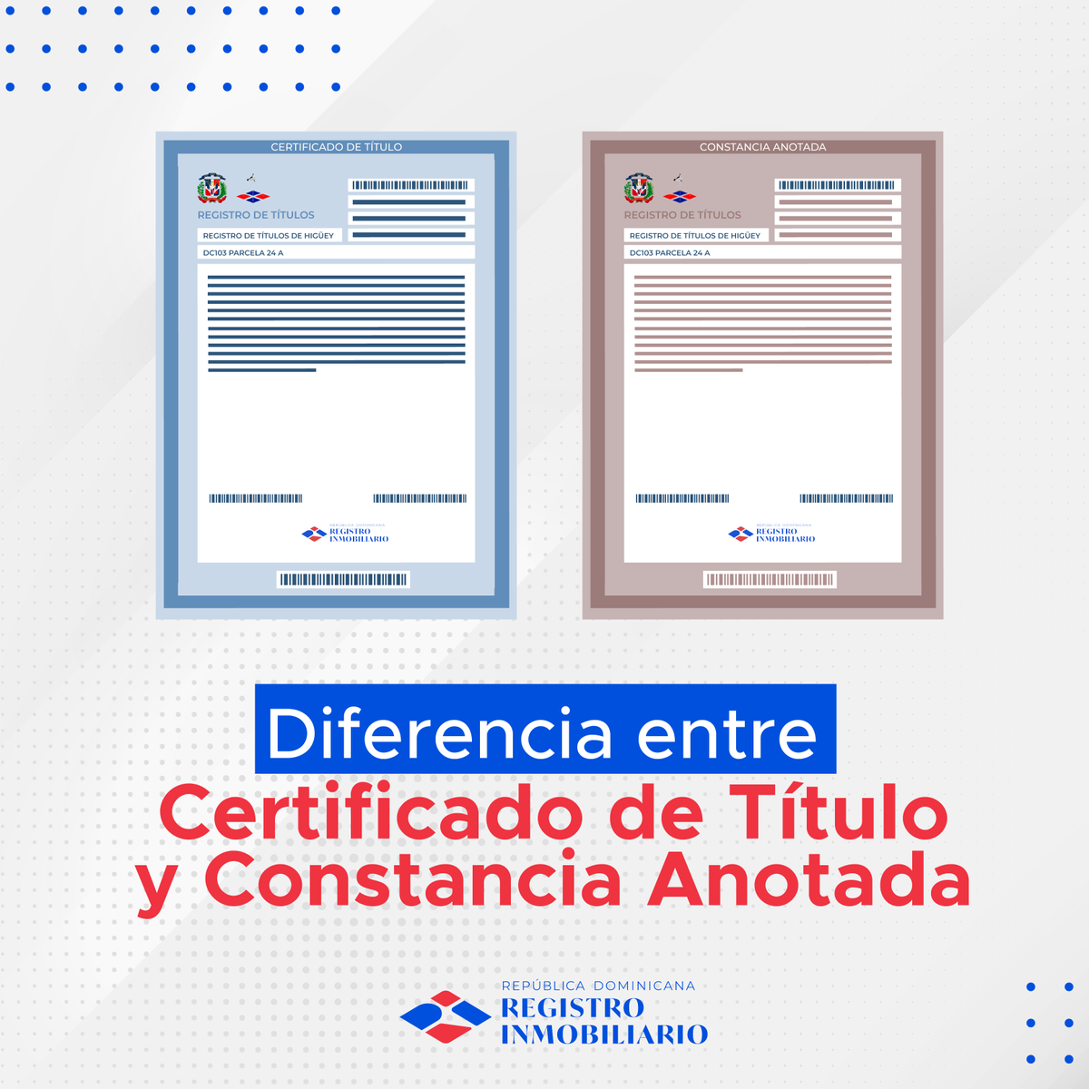 Registro Inmobiliario tweet media