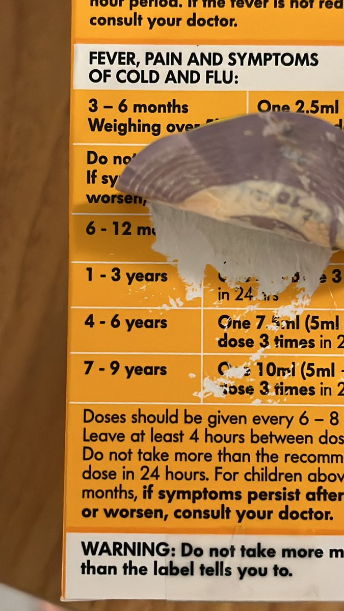 mdatar's tweet image. What even is this! What do we do for kids between 3-4 and 6-7? In between ages don’t get the right doses or they don’t need to take this? #proofreadingfail