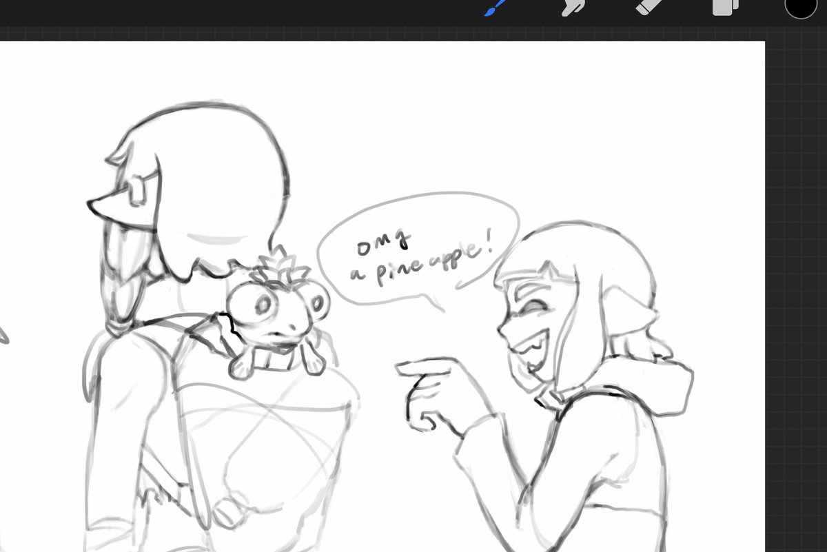 Agent 3 and 4 wip (I love the lil buddy pineapple cut) 