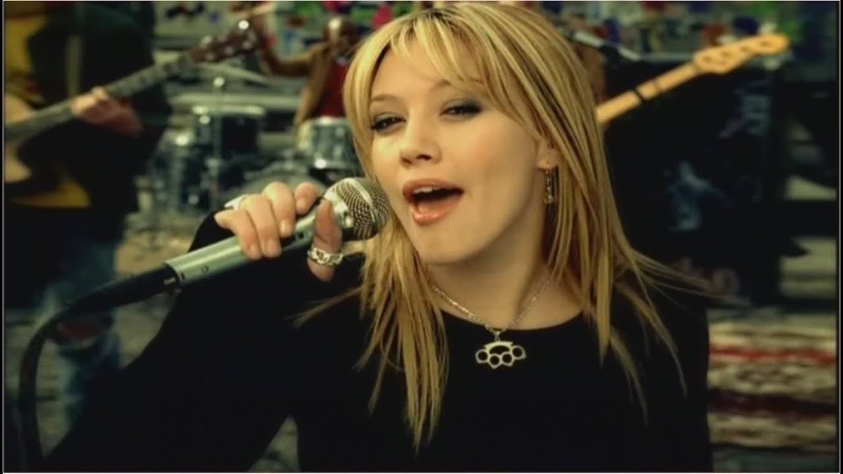 ImLizzieM's tweet photo. In honor of Hilary Duff's 35th Birthday, what is your favorite song of hers? https://t.co/H2n34WJLjy