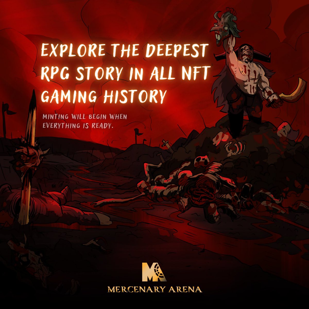 Mercenary Arena is an NFT project where 5042 NFT Characters will be available as playable mercenaries. Trade, prepare and fight to be the champion!

⚔️ Join Discord and explore the universe: discord.gg/mercenaryarena

#AVAX #Avalanche #MercenaryArena #NFT