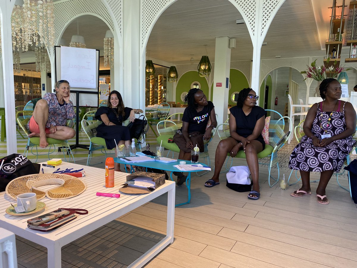 barrueth's tweet photo. “Shake-it up: feminist-driven funding.” A discussion at #oc2022 with @womenstrongintl @GirlUpUganda @FirecrackerFdn https://t.co/dNCJOvJ269