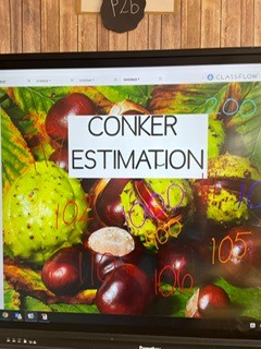 Carolside_PS's tweet image. P2 used their estimation skills to count how many conkers they had. They counted up in 2s and 10s and then estimated the final total! How many do you think they collected?🤔🌲@mathsweekscot #CPSSTEAM #ERCSTEM