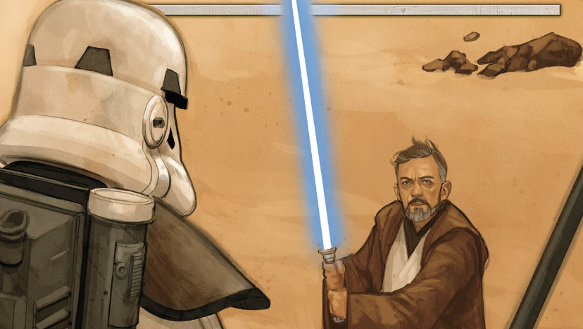 StarWarsNewsNet's tweet photo. Review: Obi-Wan Saves a Stormtrooper in #Marvel's Obi-Wan #5 - #BooksComics #Obiwan #StarWars - https://t.co/S2s40tDqHM - Star Wars News Net https://t.co/TYB8cq5Lw9