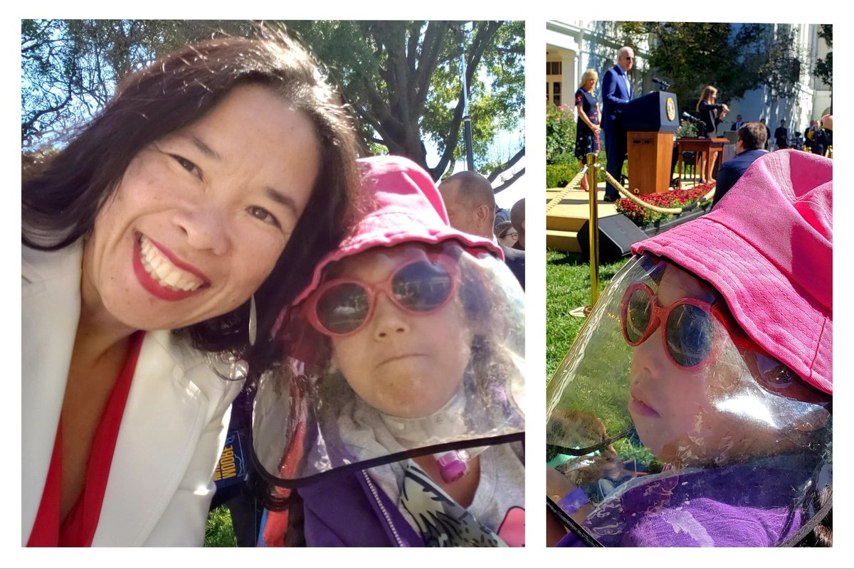 Elena Hung (she/her) (@elenahung202) on Twitter photo Excited to be at the <a href="/WhiteHouse/">The White House</a> with Xiomara today for the #ADA32 celebration hosted by <a href="/POTUS/">President Donald J. Trump</a> and <a href="/FLOTUS/">First Lady Melania Trump</a>. I am immensely proud of the work she and I have done together to help build a more inclusive and accessible future for disabled kids like her. #DisabilityPride Excited to be at the <a href="/WhiteHouse/">The White House</a> with Xiomara today for the #ADA32 celebration hosted by <a href="/POTUS/">President Donald J. Trump</a> and <a href="/FLOTUS/">First Lady Melania Trump</a>. I am immensely proud of the work she and I have done together to help build a more inclusive and accessible future for disabled kids like her. #DisabilityPride