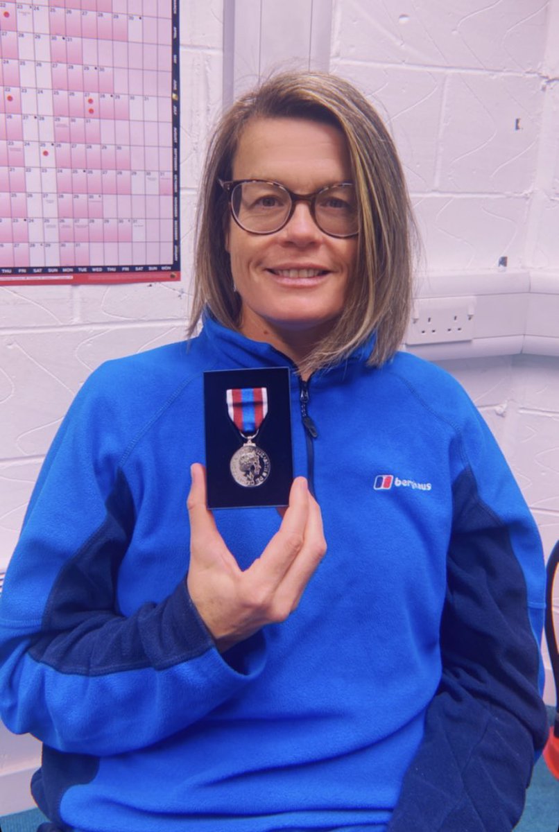 Just picking up my award of the Queen’s Platinum Jubilee Medal, due to being off over summer!! Proud to be a #Coastguard #volunteer and proud to serve my community @DGCEmpowerment @dgcouncil @HMCoastguard