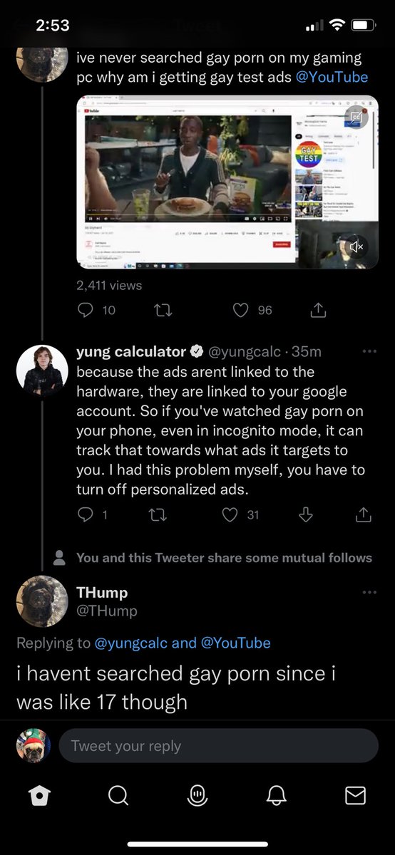 XnB on Twitter: "Is it normal to watch gay porn?"