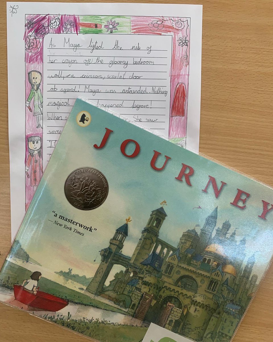 BegbrookAcademy's tweet photo. 📕Wordless picture books. 📘As narrative writers, children have recently focused on writing text for some STUNNING wordless picture books! A really great way for children to use their imaginations and practise their writing skills. #wearewriters #wordlesspicturebooks https://t.co/a0SrG4t0En