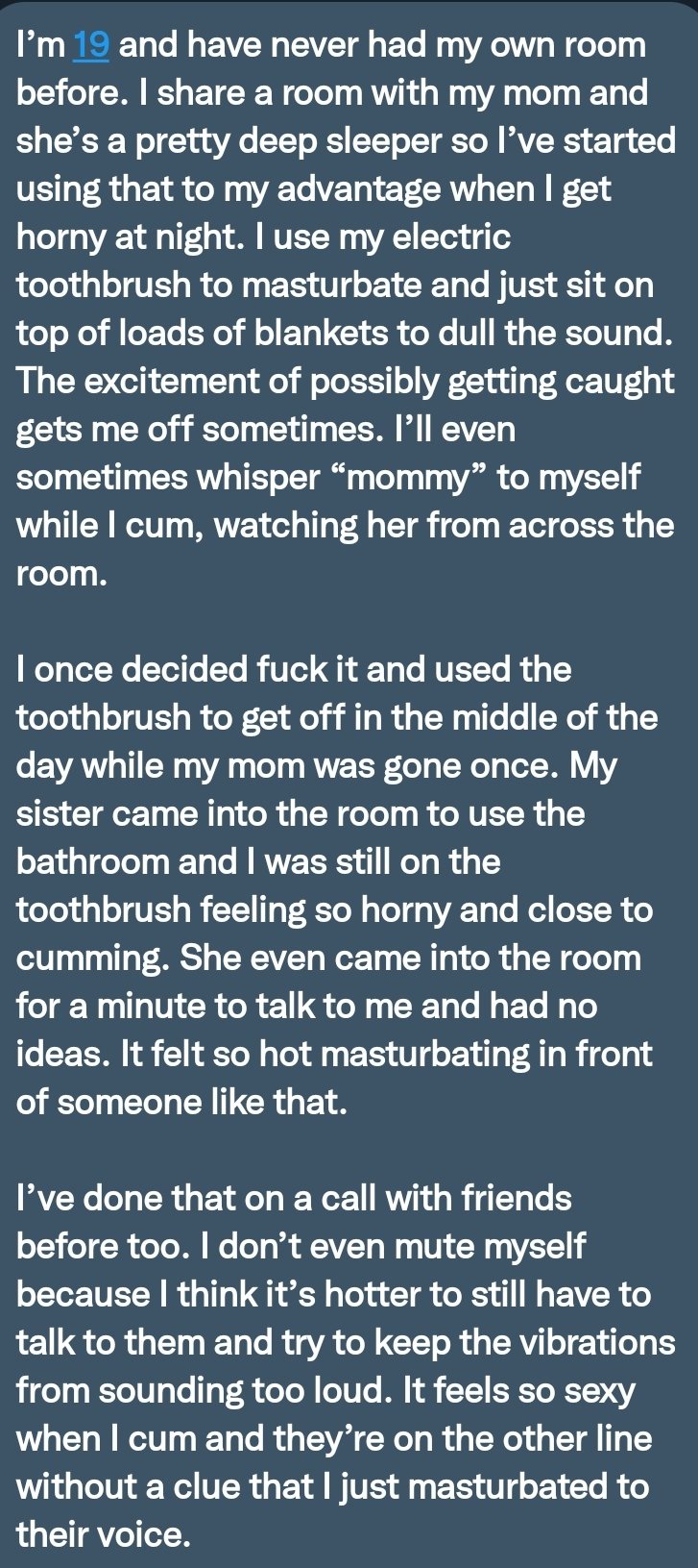 Pervconfession On Twitter She Loves Masturbating With Her Toothbrush 