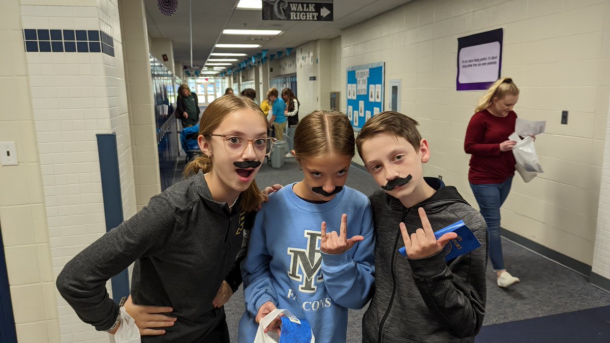 perrytwpschools's tweet photo. PMMS and 6A completed the semester Family Read-In. Students and an adult read "In the Hall with the Knife." Last night participants celebrated with a party which included a mystery scavenger hunt. 👣📚🔍

Thank you Mrs. Preddy for fostering a love of reading in these Falcons! https://t.co/aCT5h1PaRw
