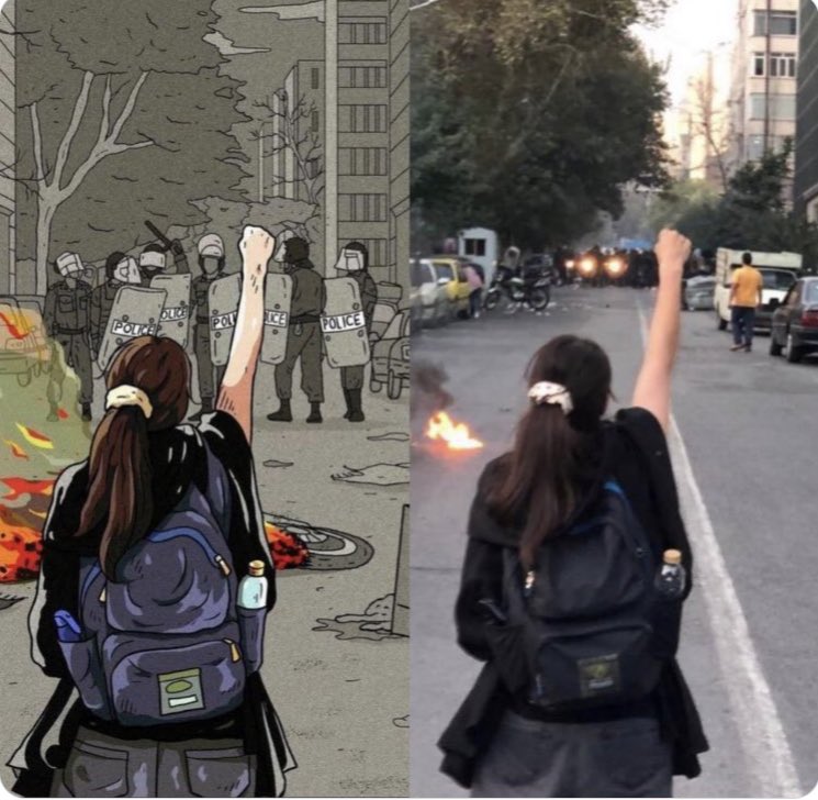 mehrkan2016's tweet photo. @gouvernementFR @Elisabeth_Borne 100 killed people . Say something Liar ( Macron ) . Shame on you https://t.co/sJX6c45eG2