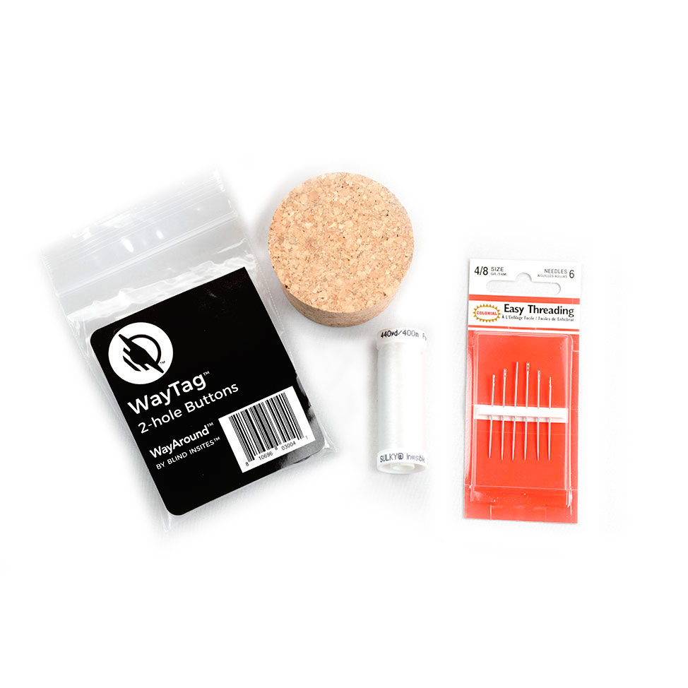 WayAroundTools's tweet photo. Our Laundry Starter Pack comes with everything you need to get started tagging your clothing with WayAround! This pack contains 25 WayTag 2-hole buttons plus a blind-friendly sewing kit. 

Take a look at it here:https://t.co/wiupnNvzNk  

#WayAround #Laundry #Clothing #Blind https://t.co/SD5uf3cgSn