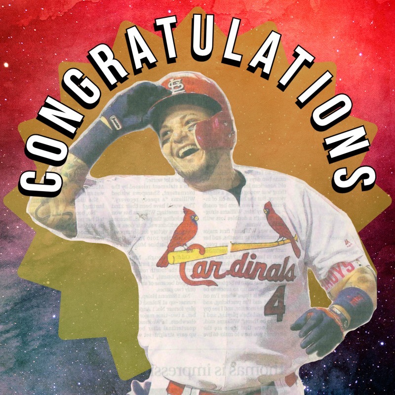 Markwort's tweet photo. Congratulations to Yadier Molina &amp; Andrew Wainwright on 327 battery starts! Yadi was one of the first MLB players to wear Markwort's C-Flap, proving that protecting your face is important even in the major leagues. Head over to https://t.co/JUET4PGYDu to grab yours! https://t.co/Zbi6mn9WRL
