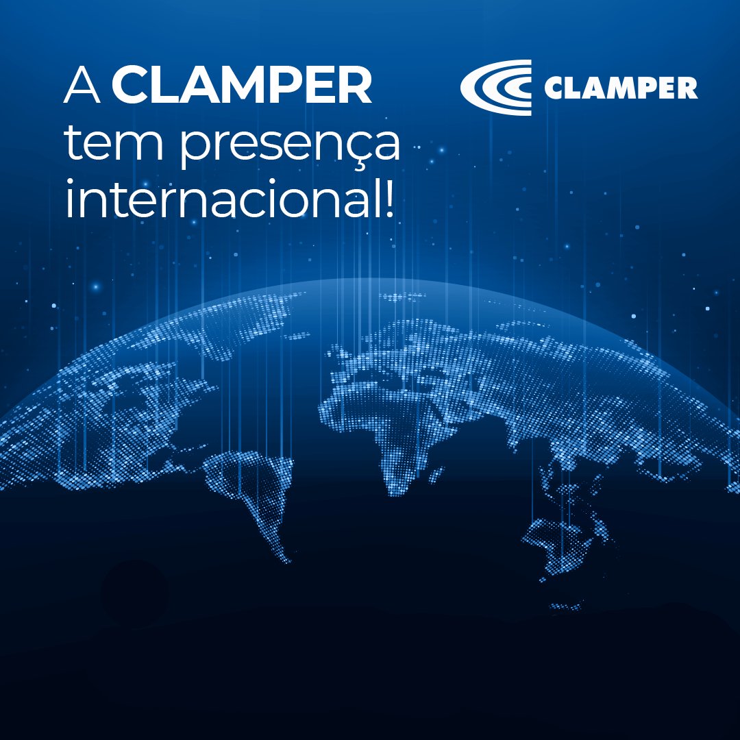 clamperoficial's tweet photo. A CLAMPER tem uma forte presença internacional. Levando modernos dispositivos de proteção contra surtos para vários países. Protegemos equipamentos eletrônicos ao redor do mundo. Confira em nosso IG todos os países onde você encontra as soluções CLAMPER: https://t.co/bXyTr0LNz0 https://t.co/XIcK1QY0EJ
