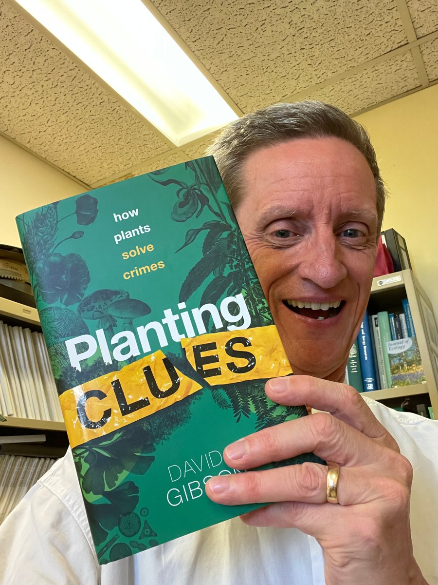 Excited that I've got a couple of interviews coming up and a presentation request to schedule about my book #PlantingClues. 

#truecrime #forensics #forensicbotany #botany