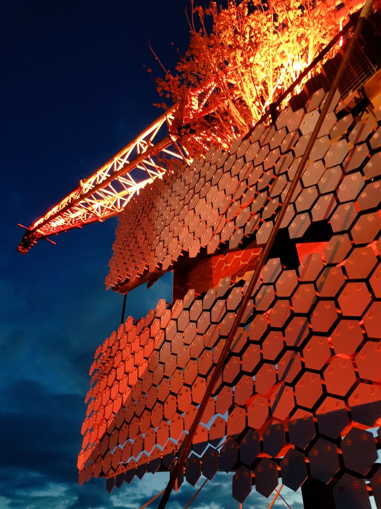 BindingDesign's tweet photo. Return to #seemonster Even more impressive in the dark! @seemonsteruk https://t.co/nsVehrtluO