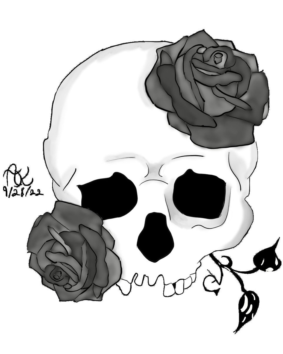 EmberHart666's tweet photo. Just finished this fan art of Aryia's skull hope you all like it. And I hope you like it as well @badboywolfy. https://t.co/aFbQEGacuz