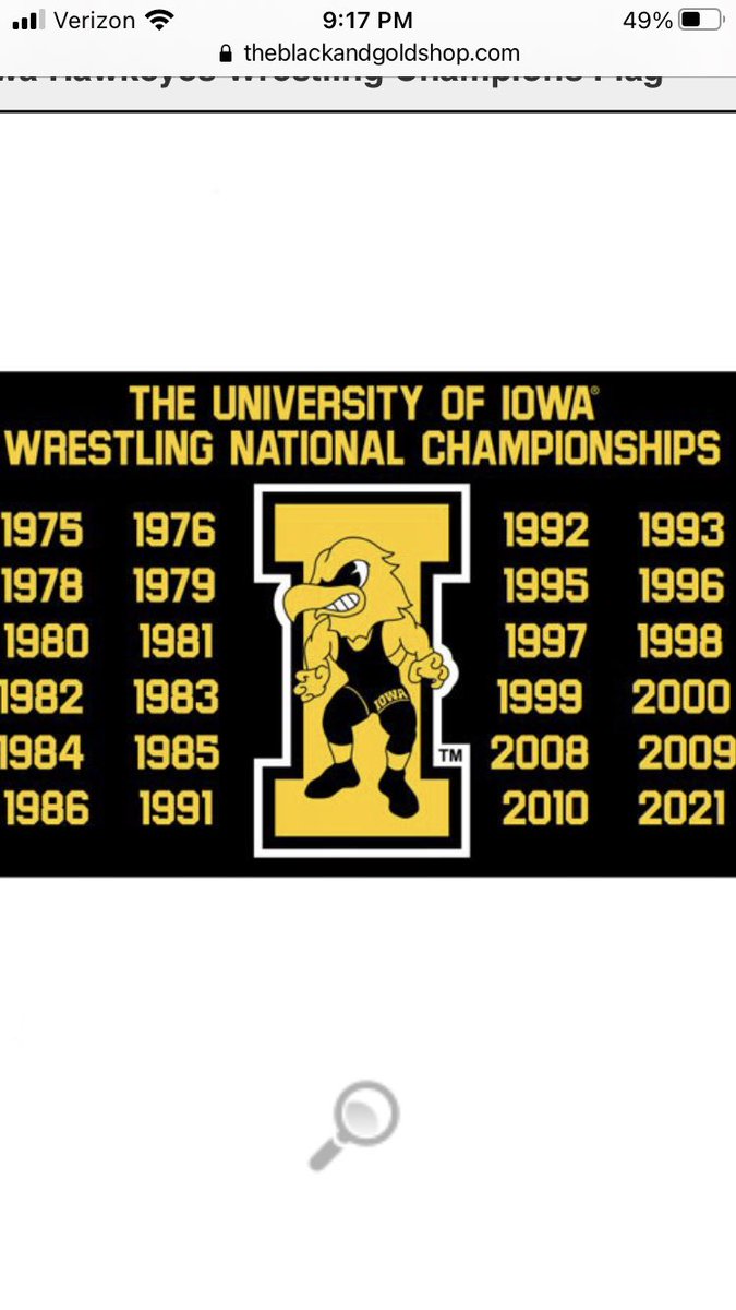 NoItsHeavenHawk's tweet photo. @GabeWymore @CFBONFOX @HawkeyeFootball Running out of wall space https://t.co/M9iY8zo68G