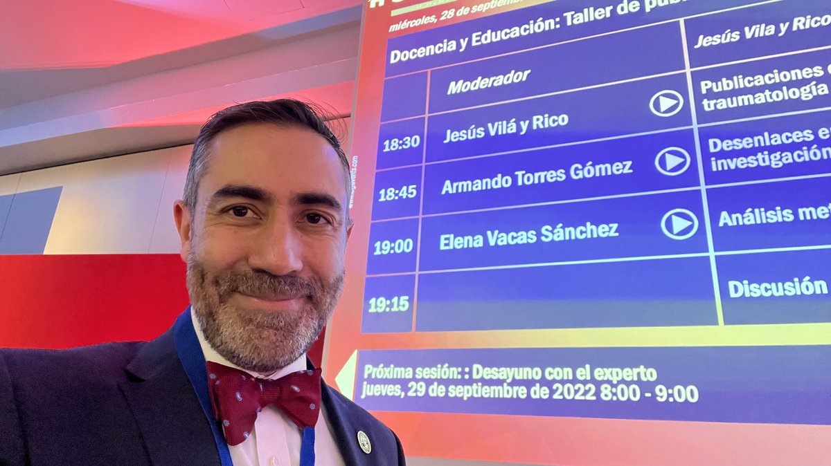 #secot22 hablando de investigación en Ortopedia y Traumatología en <a href="/secot22/">SECOT22</a>. Excelente evento! <a href="/secotsecot/">@secotsecot</a> ! <a href="/cmortopedia_mx/">Colegio Mexicano de Ortopedia y Traumatología A.C.</a> <a href="/ABCcentromedico/">Centro Médico ABC</a>