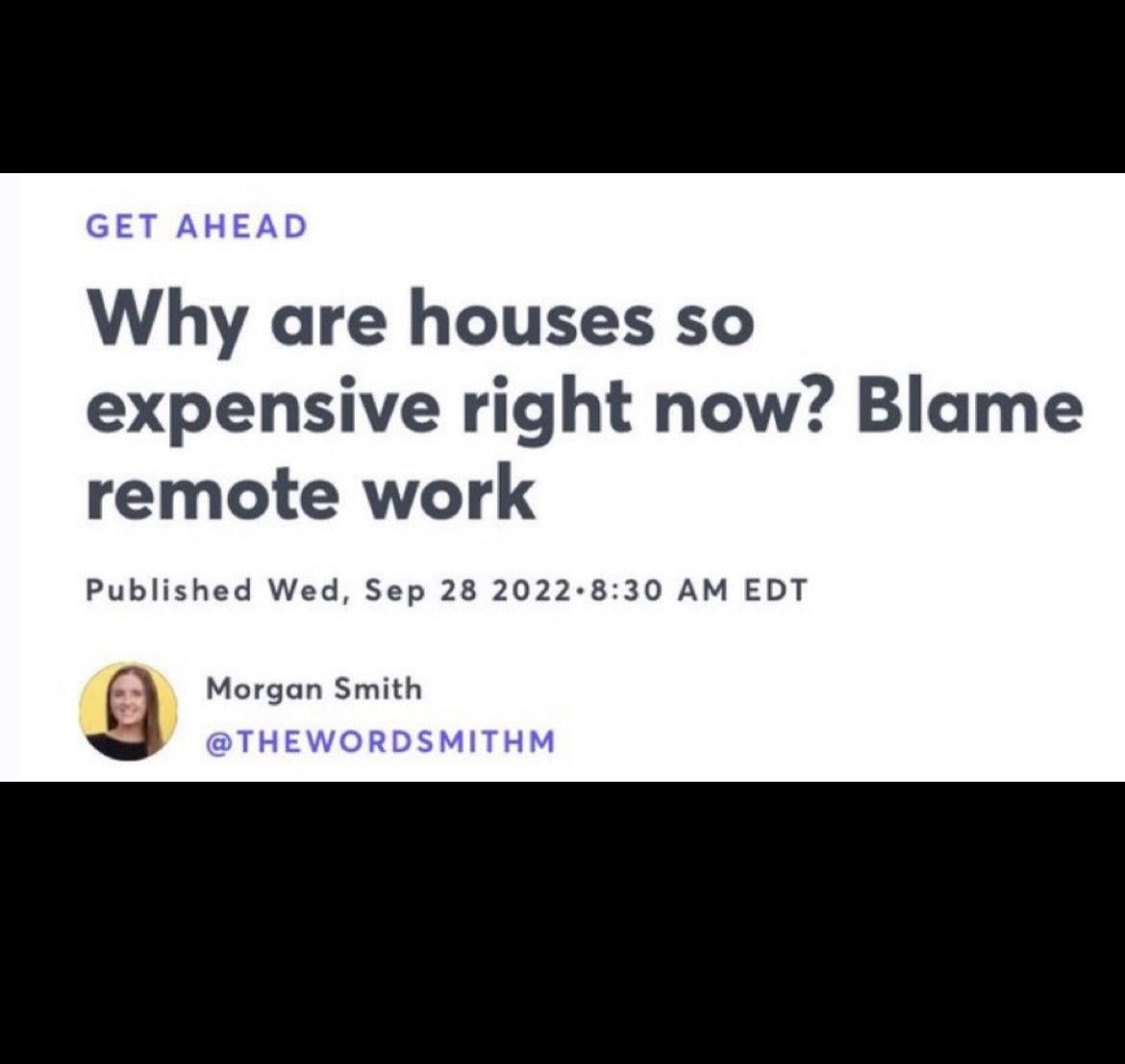 Good Ol' Corporate Media 😂 🤡

Never blames the Fed.