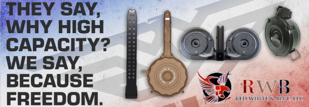 2ndamdwholesale's tweet photo. RWB has your customers covered with high capacity mags for all their favorite calibers! Login to your dealer account today! 

#2ndamendment #2ndAmendmentStrong #pewpew #pewpewlife #FFL #fflUSA #ffldealer #B2B #Smallbusiness #Businessowner #RWB https://t.co/1UzFL1lU4V