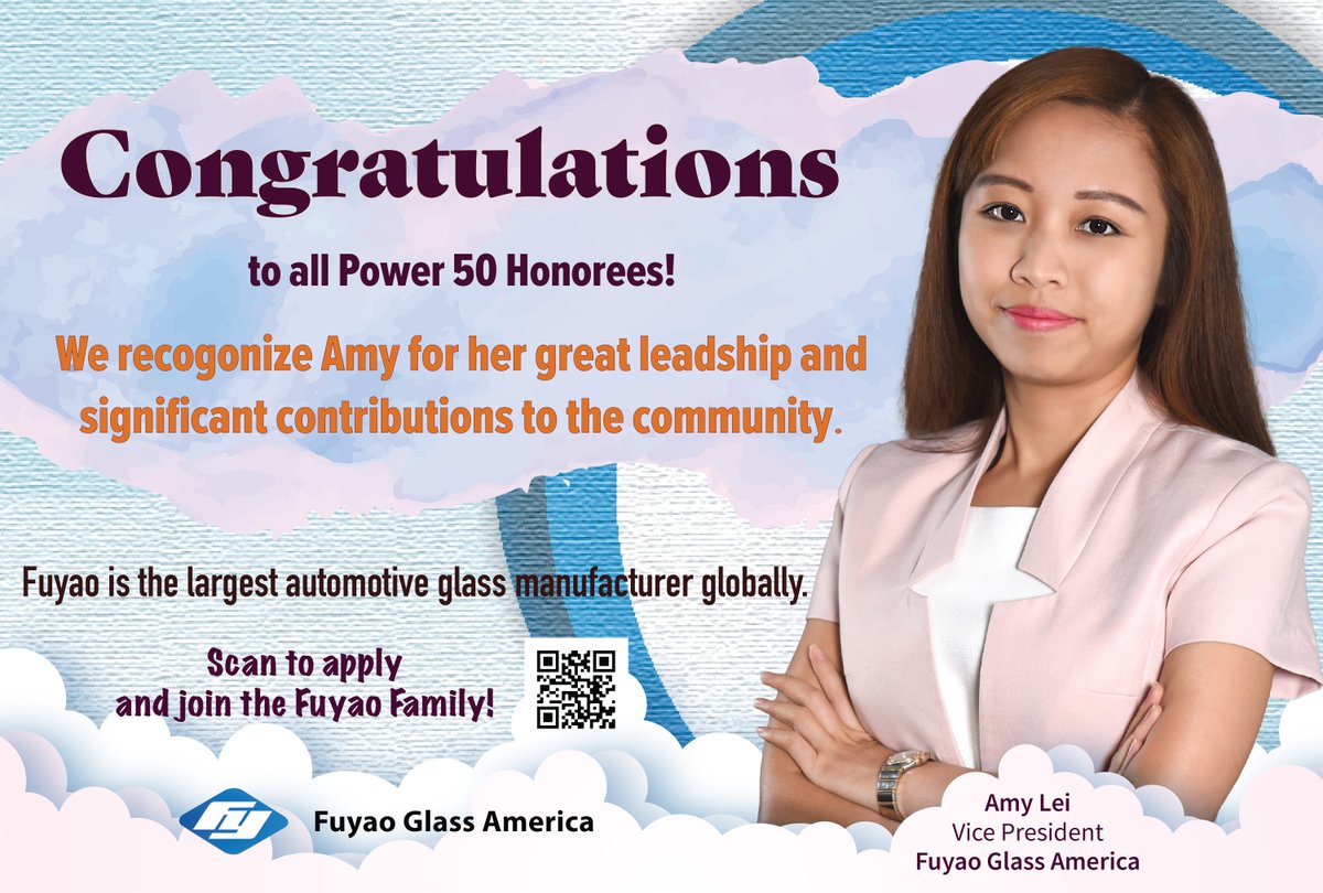 Congratulations to Amy Lei for being recognized as 2022 DBJ Bizwomen Power 50 Honoree! <a href="/AmyLei_FY/">Amy Lei</a> <a href="/DBJnews/">Dayton Business Journal</a>
