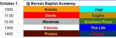 CHC3's tweet photo. 9DIME Fall League Week 4 Schedule ‼️ https://t.co/59K2urXsnF
