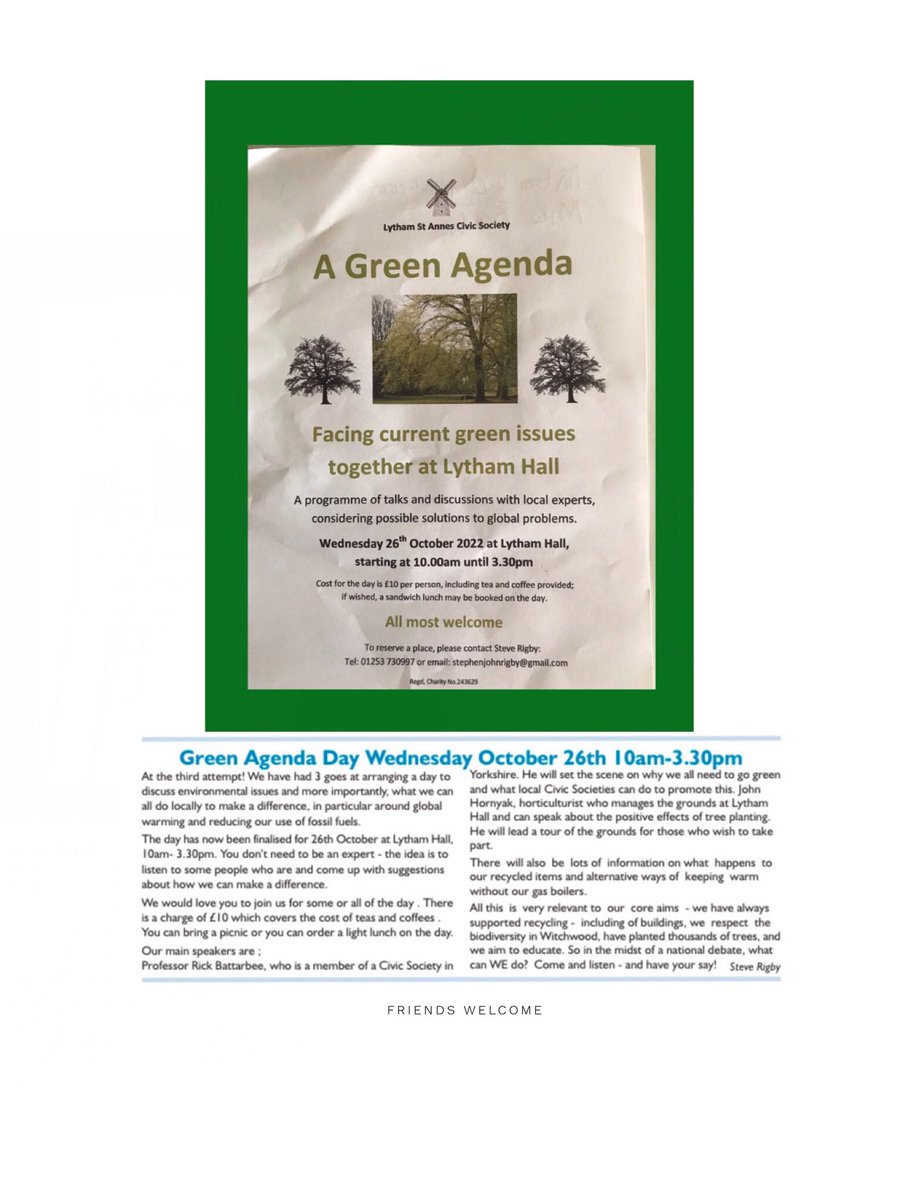 Lytham St Annes Civic Society, a programme of talks and discussions <a href="/LythamLifeStyle/">Lytham & St Annes (love where you live & visit)</a> <a href="/fyldecouncil/">Fylde Council</a> <a href="/DiscoverFylde/">Discover Fylde</a>