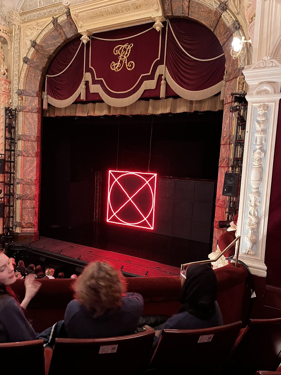 Well done to the cast and crew of @pilot_theatre Noughts and Crosses @RichmondTheatre. An exciting piece, challenging views on race and love. Special mention to the designers and ensemble work- oh, and the understudy who did a great job! Students loved it. 
#drama #theatre