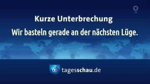 EnrikoKowsky's tweet photo. Wir suchen nach der nächsten #Halbwahrheit!
In kürze erfahren Sie mehr! (Oder auch nicht.)
#ARD #ZDF
Ihr #StaatlicherRundfunk - In der ersten Reihe werden Sie am besten #SystemTreu belogen! Wir garantieren Ihnen, bei uns verschwinden
Ihre #BeitragsMillionen am sichersten! https://t.co/sfGmdYAisV
