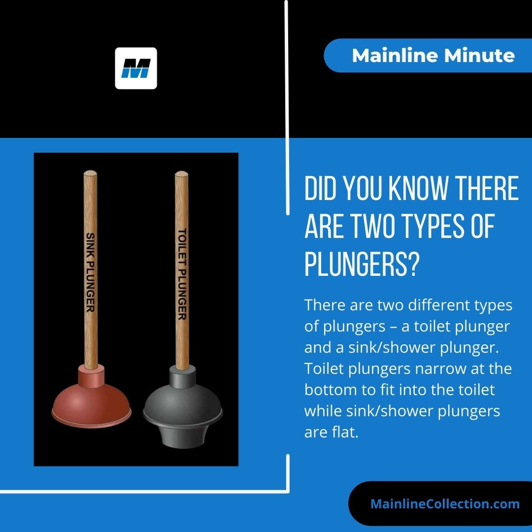 Do you have all the Plungers you need?

#mainelinecollectionUSA # mainlinecollection #plungers #plumbers #homeowners #remodel #plumbinglife #plumbingtools #perferedbythepros #plumberappreciation