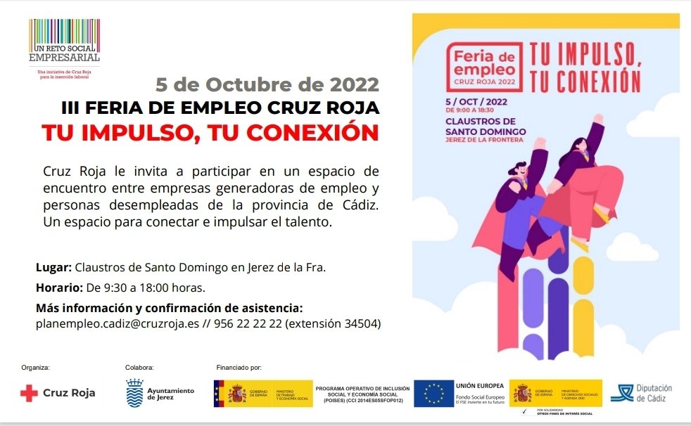 En  #RAITeOrienta apoyamos las iniciativas como la #FeriaEmpleoCruzRoja de Jerez de <a href="/CruzRoja_Empleo/">Plan de Empleo de Cruz Roja</a> de la que nos da los detalles @ManuelCalleMena 
Nos lo cuentan en un video
youtube.com/watch?v=9iiwGz…

#empleo #orientación #formación #emprendimiento
