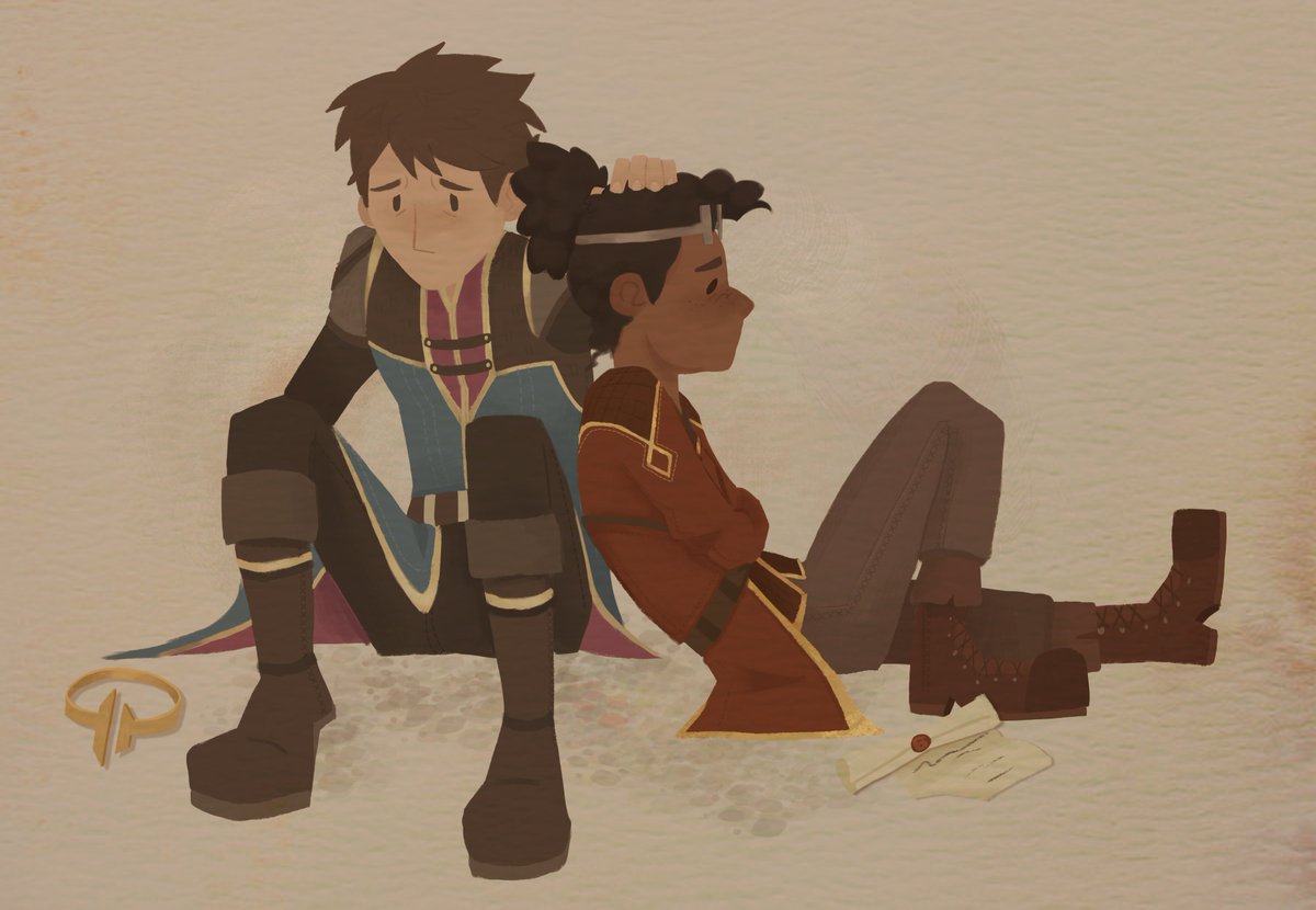 need2thneeds's tweet photo. "Does everything go away?
Yeah, everything goes away.
But I'm going to be here till forever
So just call when you're around."

("Always Gold" by Radical Face)
#tdp #thedragonprince #callum #ezran https://t.co/7GGNniW9zL