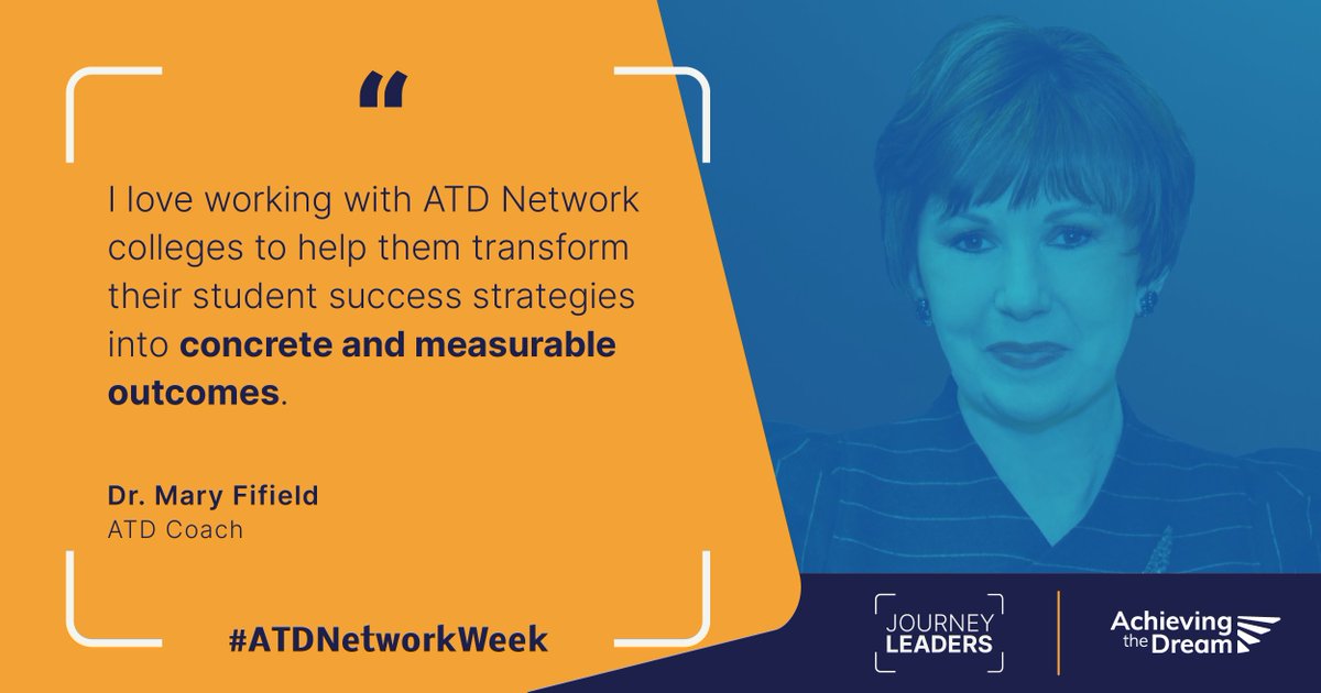 AchieveTheDream's tweet photo. Here at Achieving the Dream, we are thoroughly passionate about #studentsuccess! We couldn't be happier that #ATDNetworkWeek gives us an opportunity to share that passion in tandem with the institutions we work with.
Follow along to learn more: https://t.co/avMCZXWZgY https://t.co/nCBkqVT7gM
