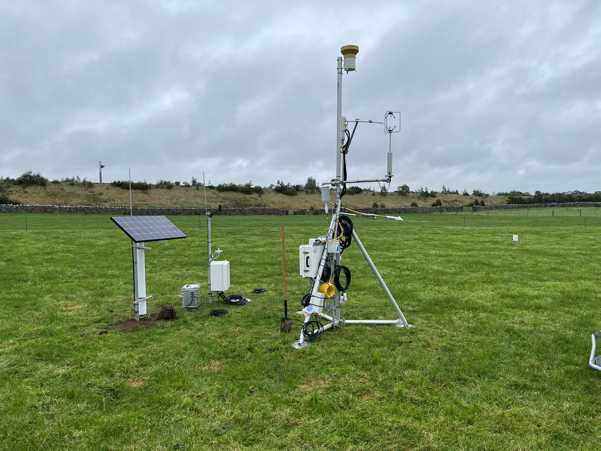 jamesrambaud's tweet photo. That’s a wrap 🎬
The Final #ISMON equipment install took place over the last two days @Teagasc Athenry. The network is now active and complete. The 10 sites will more than likely reveal some very interesting results over the next number of years.
#NASCO phase 2 continues… https://t.co/Ta6ZabWKIV