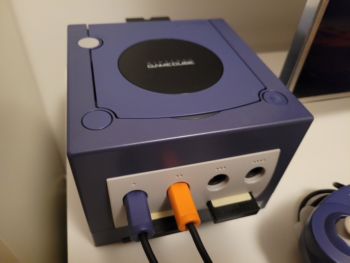 ggcaptain's tweet photo. Red prepared : 2nd controller done with @Yao_Customs buttons, new @GcLoader 2.0 stable, new Swiss from @Extrems, all ready for the next #cubeboot update from @TeamOffBroadway ! And purple ready with #picoboot too, from @webhdx BIG THANKS TO ALL THE DEVS! https://t.co/qLlDRa1RKM