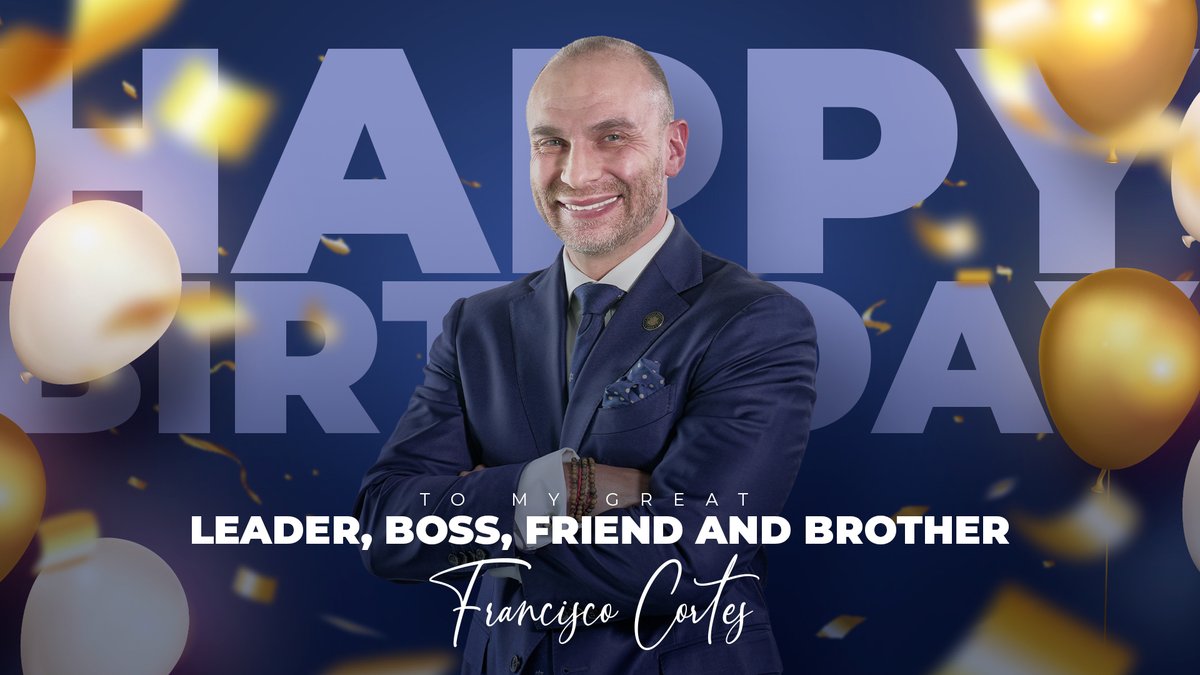 TheSetrocGroup's tweet photo. 🎊🎉🥳HAPPY BIRTHDAY TO OUR GREAT CEO🥳🎉🎊
@CortesLatino from all your team and family in #SetrocGroup. We all wish you a great day full of joy and good times.
#happybirthday #felizcumpleaños https://t.co/PeNKJw5Thu