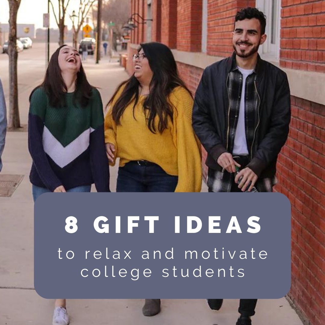 Do you know any stressed-out #collegestudents who could use a pick-me-up? These 8 #giftideas inspire #relaxation and #motivation for any student! 

bit.ly/8-Best-Gifts-F…
