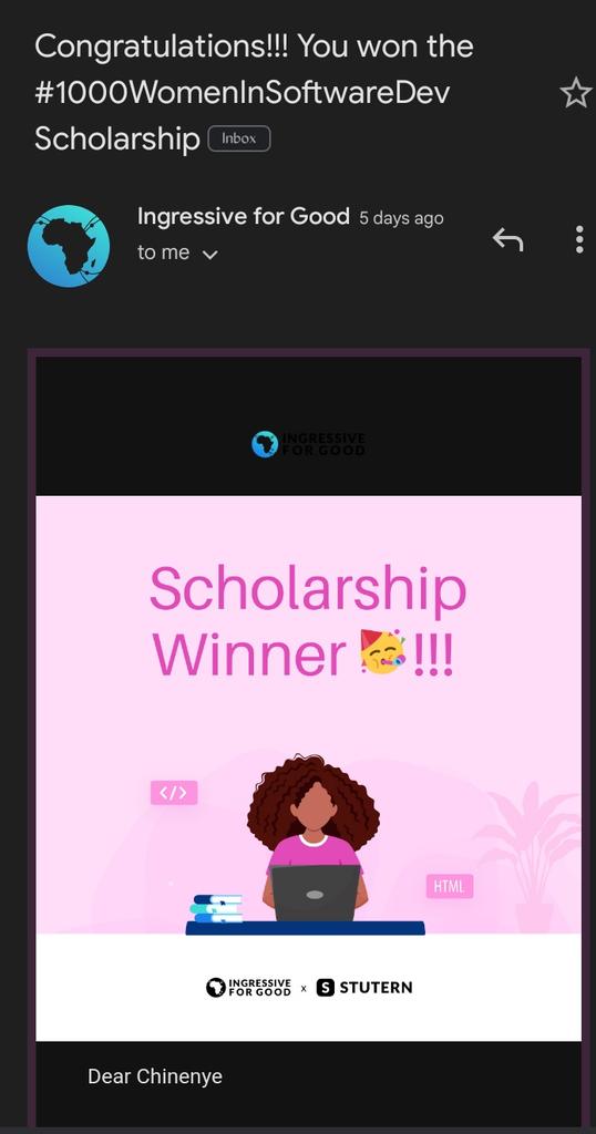 phreshie1's tweet photo. Soo😌
I'm starting my tech journey courtesy of @Ingressive4Good and @stutern
I'm excited and looking forward to the many things i will learn .
Thanks for this opportunity @Ingressive4Good 😌
#1000WomenInSoftwareDev https://t.co/qO85B3gvMR