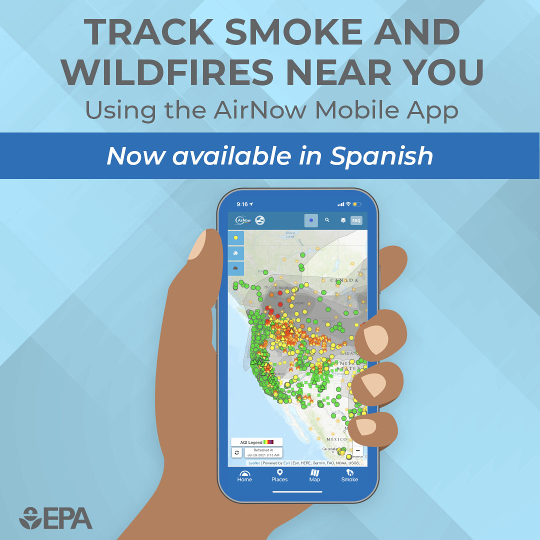 CARB on Twitter "RT EPA Our AirNow Fire and Smoke map is now