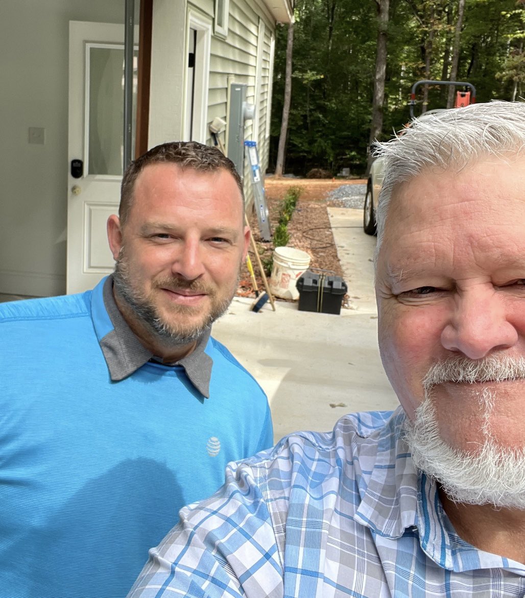 Our relentless leader <a href="/JimUlrich61/">Jim Ulrich</a>  teaming up with his Team to build appointments!! We come to you!! <a href="/theriddler704/">Stephanie Riddle</a> @IHXNortheast