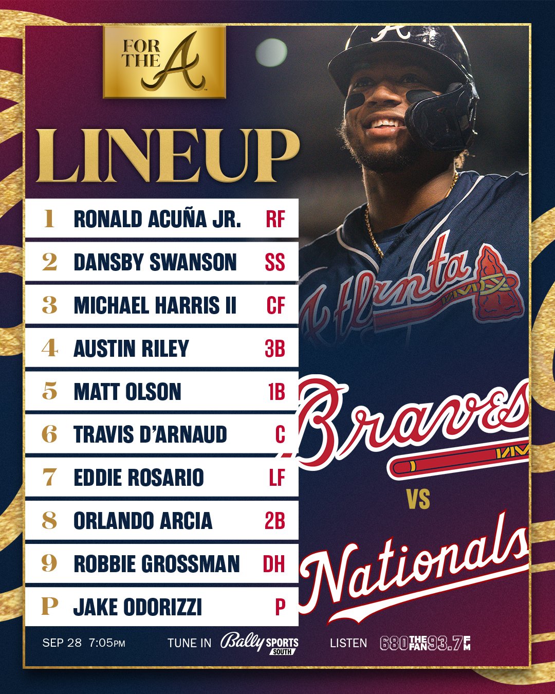 Atlanta Braves on Twitter "Last game of the road trip! ForTheA https