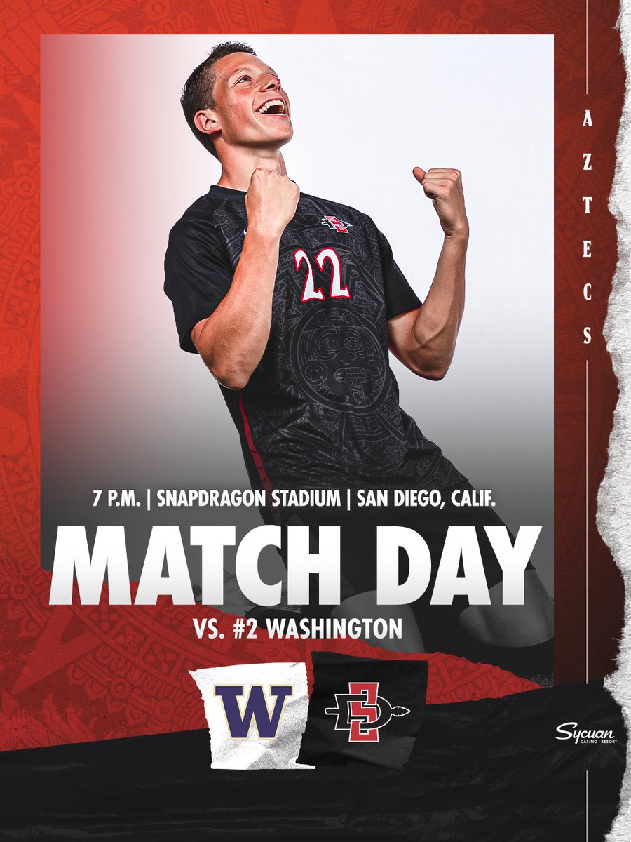 “Our group has already secured three results against top seven teams and now we get to play the first college soccer game in Snapdragon Stadium against one of best teams in the nation… What more could you ask for?” @coachhops1