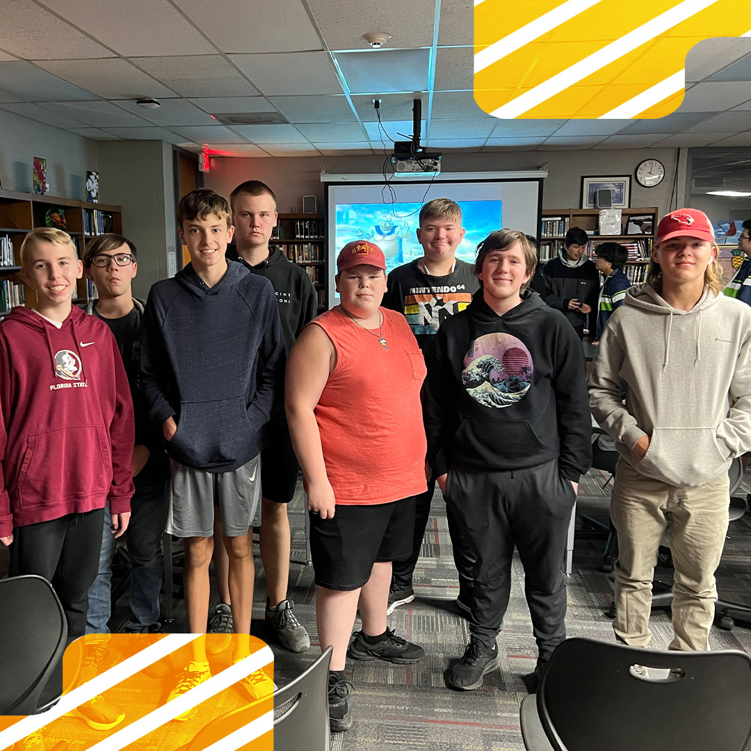 GhvSchools's tweet photo. GHV High School had their first face-to-face esports competition against Belmond-Klemme. Way to go, Cardinals! https://t.co/P8WONSh0DW