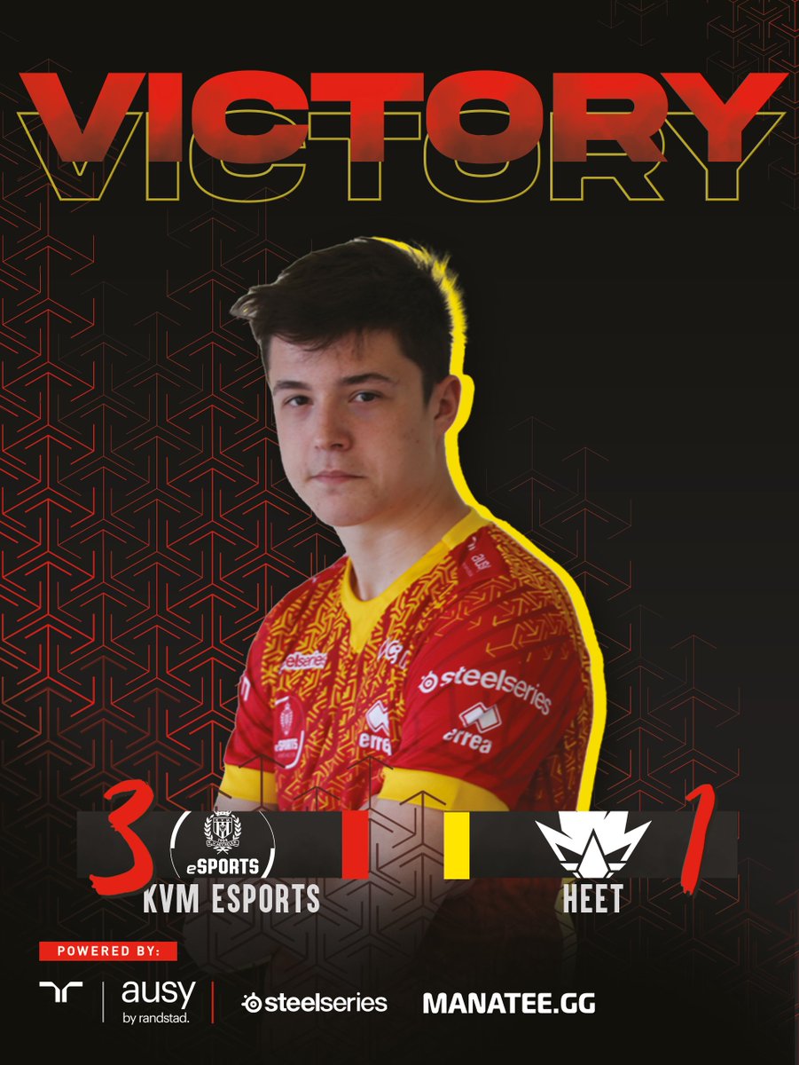 KVM Esports (@kvm_esports) on Twitter photo We ended this week on a good note !
GG's @heet_gaming ๐ค
See you all next week, during the finals <a href="/GameForceNL/">GameForceNL</a> ๐
#KVMWIN #TeamAUSY We ended this week on a good note !
GG's @heet_gaming ๐ค
See you all next week, during the finals <a href="/GameForceNL/">GameForceNL</a> ๐
#KVMWIN #TeamAUSY